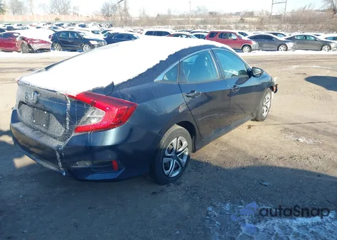 2017 Honda Civic Lx из США, поврежденный, VIN 2HGFC2F50HH532552